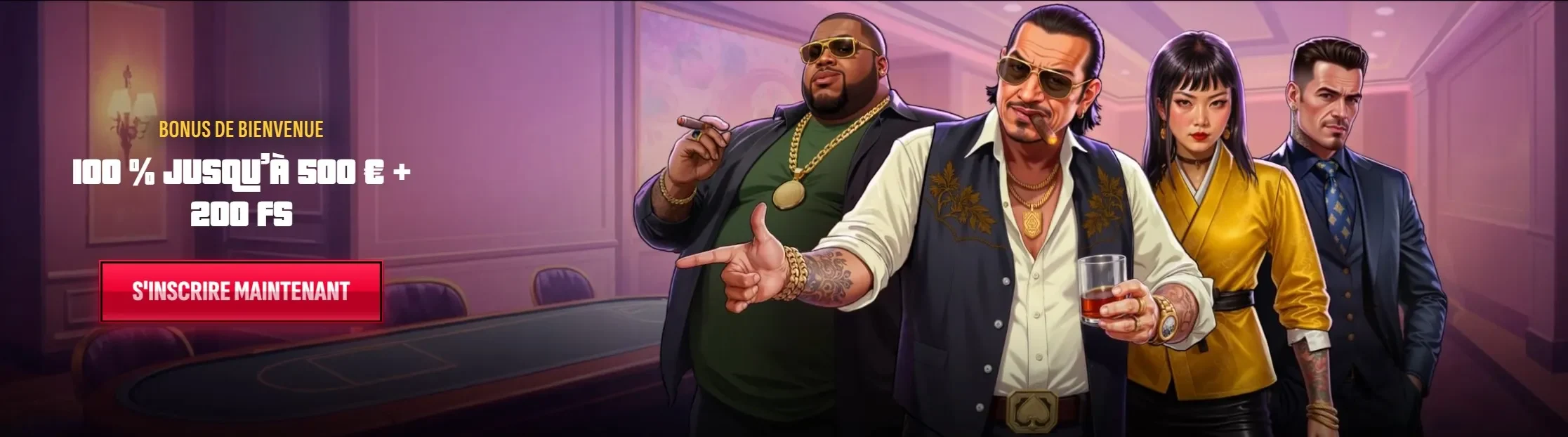 Mafiacasino banner PC